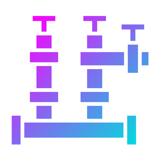 パイプ Generic gradient fill icon