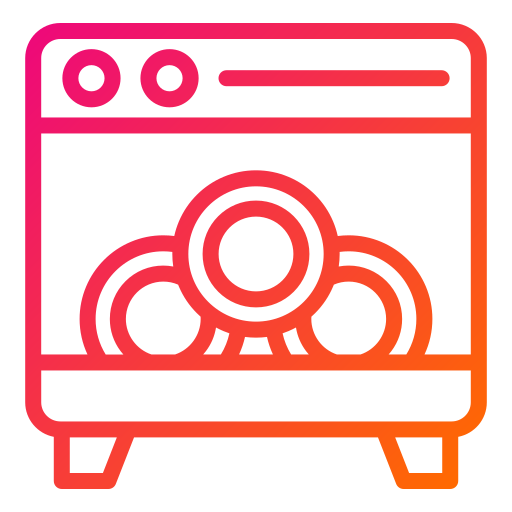 lave-vaisselle Generic gradient outline Icône