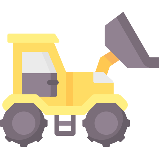 Front loader Special Flat icon
