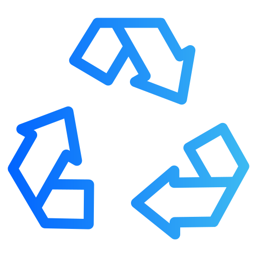 reciclaje Generic gradient outline icono