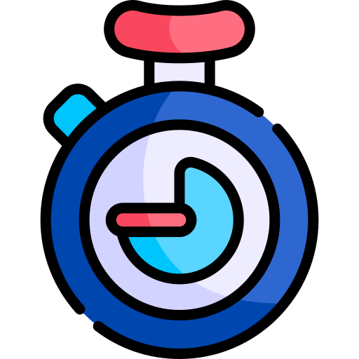 Timer Kawaii Lineal color icon