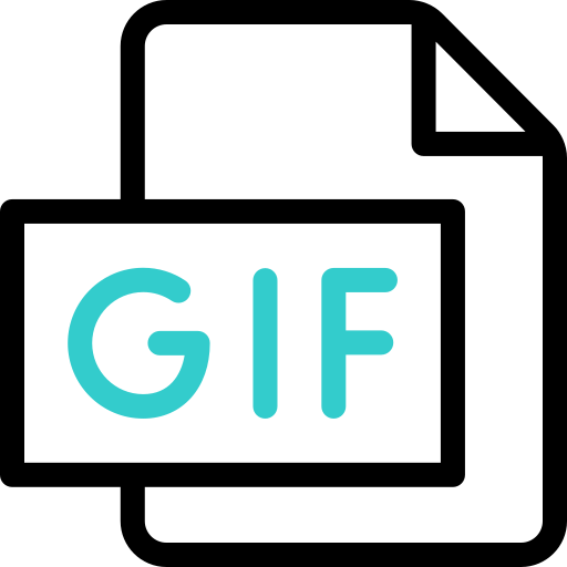 archivo gif Basic Accent Outline icono