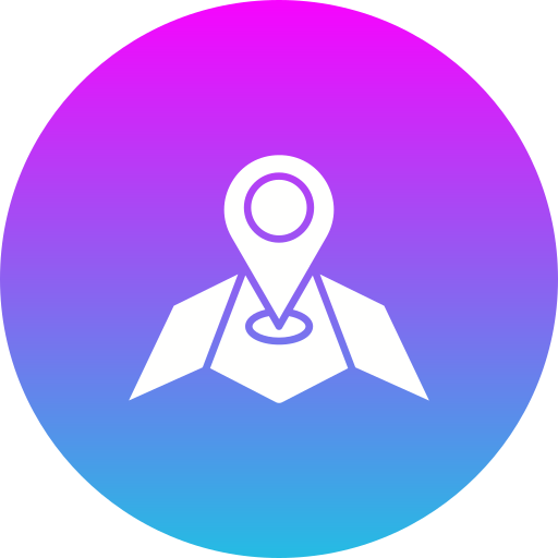 Maps Generic gradient fill icon