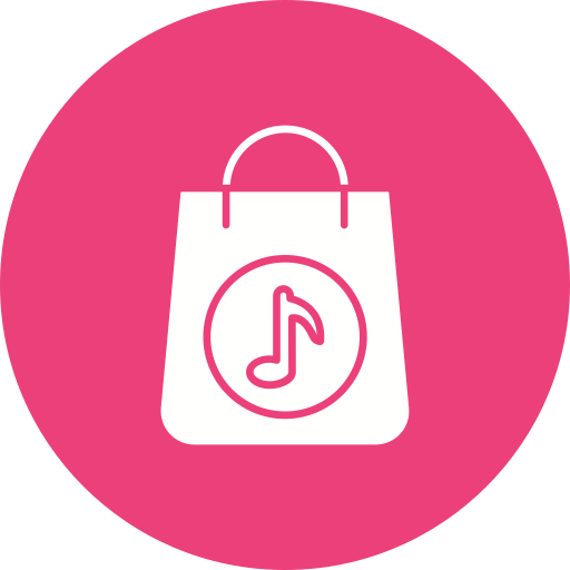 muziekwinkel-app Generic color fill icoon