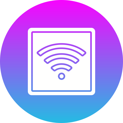 wifi verbindung Generic gradient fill icon