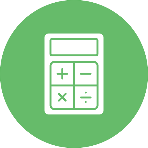 Calculator Generic color fill icon