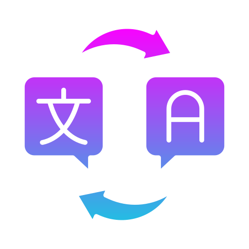 Übersetzer Generic gradient fill icon