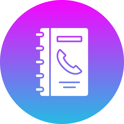 telefonbuch Generic gradient fill icon