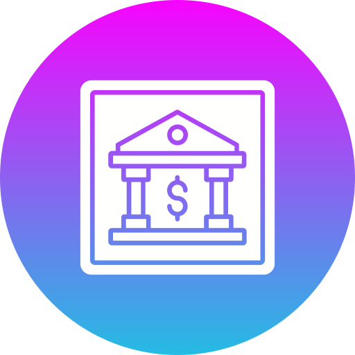 servizi bancari per smarthpone Generic gradient fill icona
