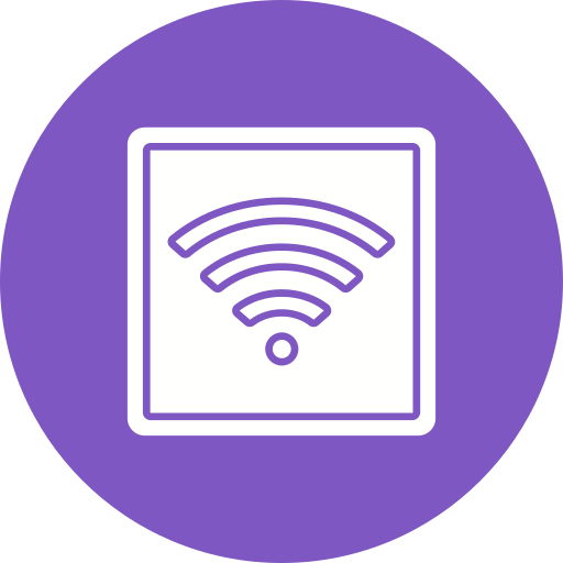 conexión wifi Generic color fill icono