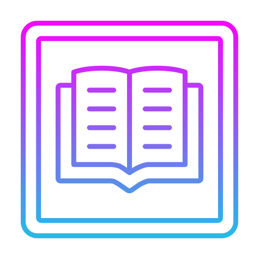 Ebook Generic gradient outline icon
