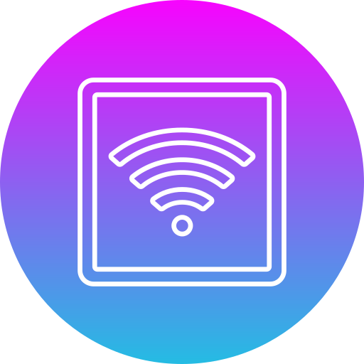 wi-fi соединение Generic gradient fill иконка
