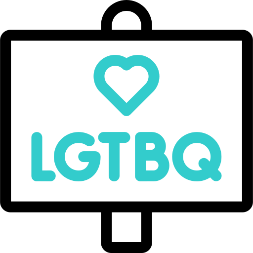 lgbtq Basic Accent Outline icon