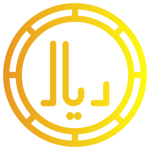 리얄 Generic gradient outline icon