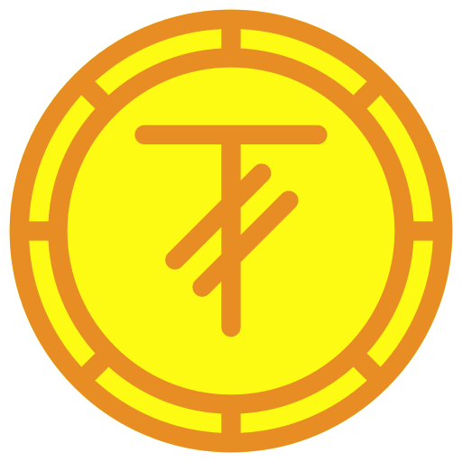 Tugrik Generic color fill icon
