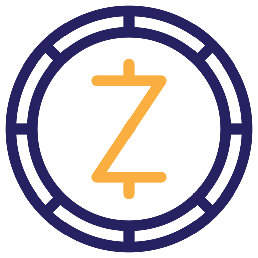 zcash Generic color outline ikona
