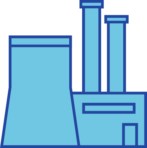 Power plant Generic color lineal-color icon