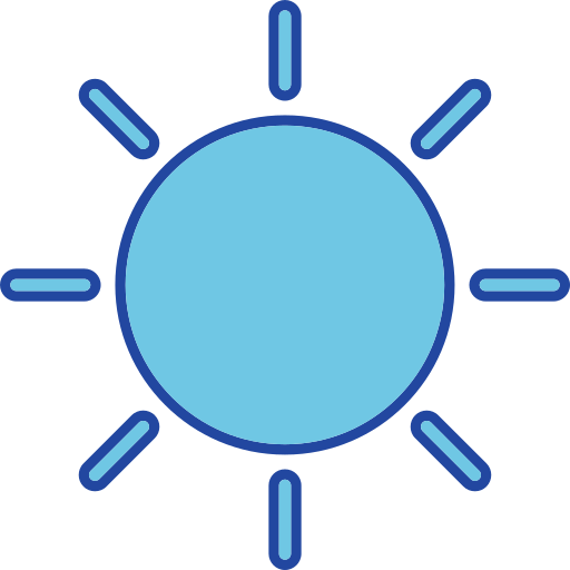 太陽活動 Generic color lineal-color icon