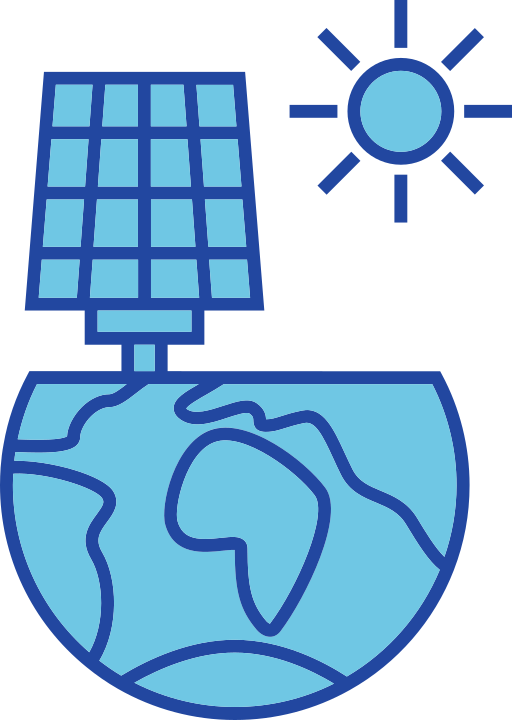 太陽光エネルギー Generic color lineal-color icon