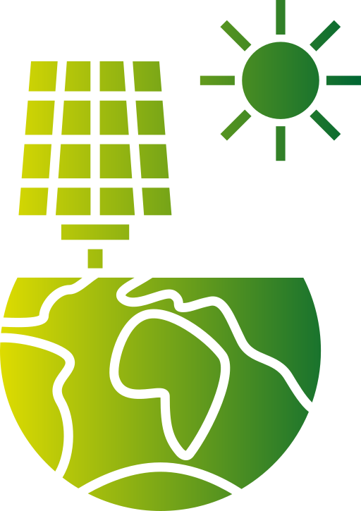 Solar energy Generic gradient fill icon