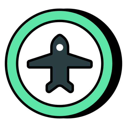 flugzeug Generic color lineal-color icon