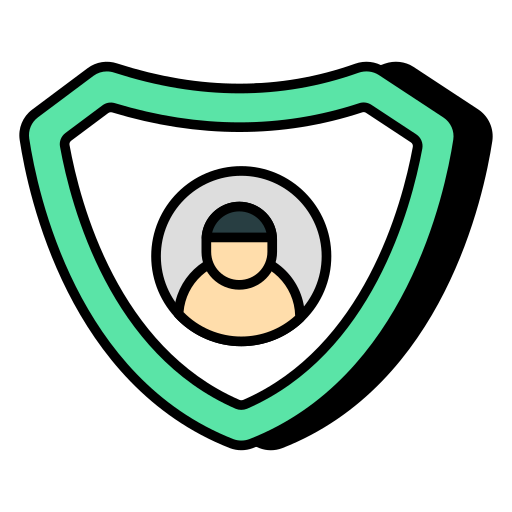 escudo de usuario Generic color lineal-color icono