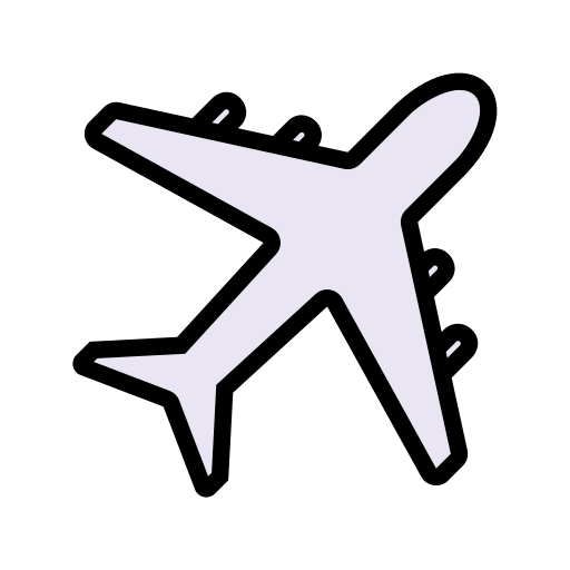 Plane Generic color lineal-color icon