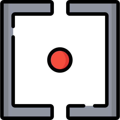 Center focus Special Lineal color icon