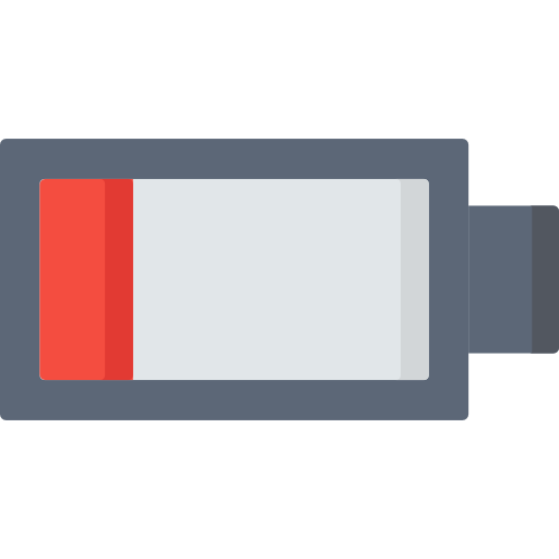 Low battery Special Flat icon