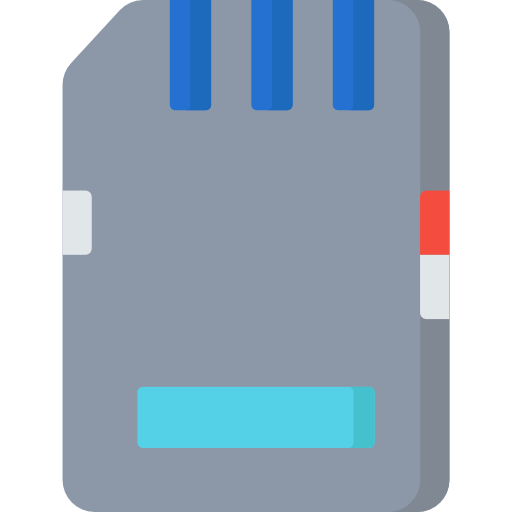 Memory card Special Flat icon
