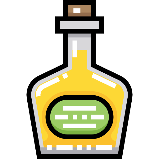 ラム酒 Detailed Straight Lineal color icon