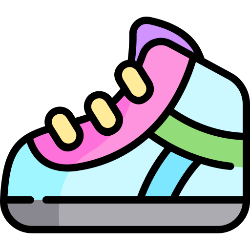 Shoe Kawaii Lineal color icon