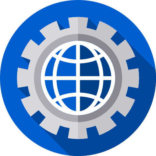 globaal Flat Circular Flat icoon