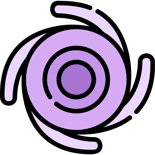 Vortex Kawaii Lineal color icon