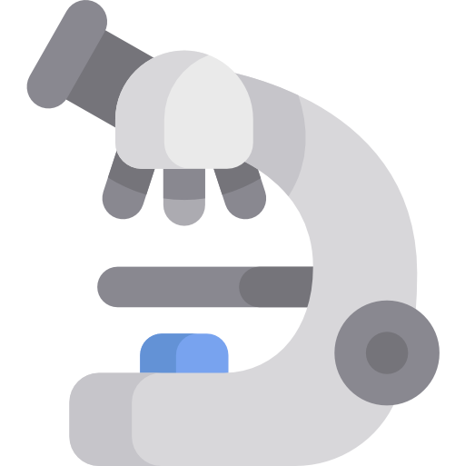 顕微鏡 Kawaii Flat icon