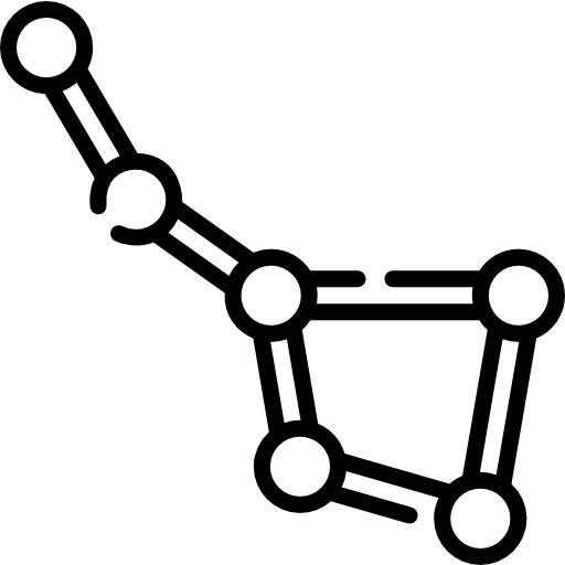 costellazione Kawaii Lineal icona