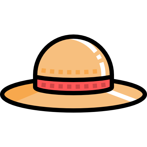 cappello da sole Detailed Straight Lineal color icona