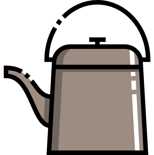 Заварочный чайник Detailed Straight Lineal color иконка