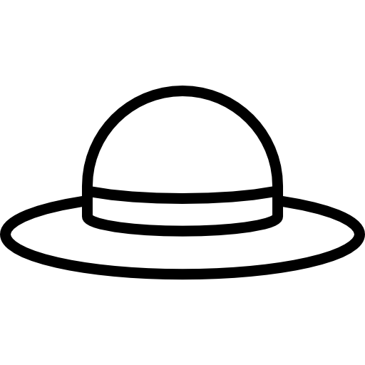 태양 모자 Detailed Straight Lineal icon