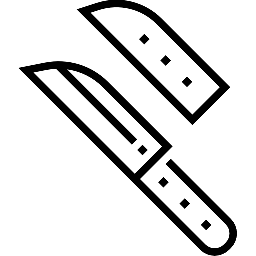 ナイフ Detailed Straight Lineal icon