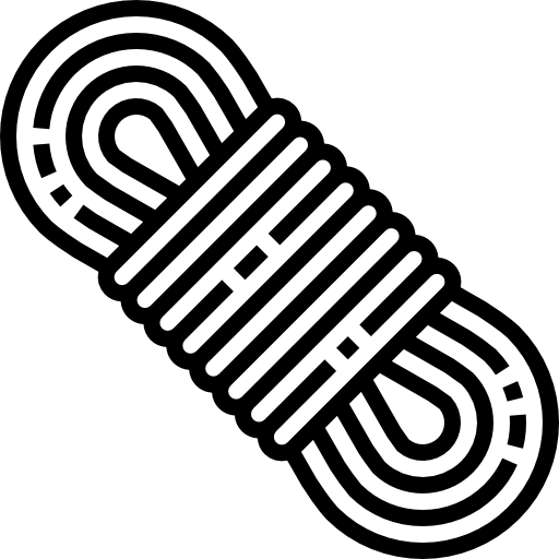 cuerdas Detailed Straight Lineal icono