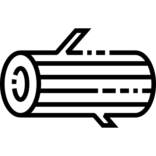 ログ Detailed Straight Lineal icon