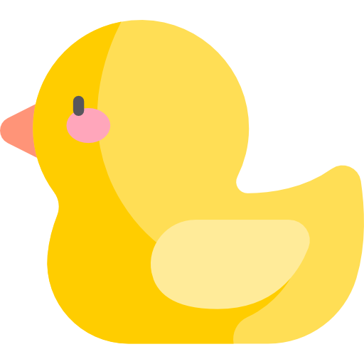 ducky Kawaii Flat icon