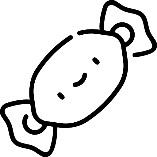 Конфеты Kawaii Lineal иконка