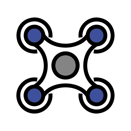 Drone Generic color lineal-color icon