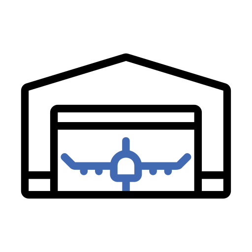 hangar Generic color outline ikona