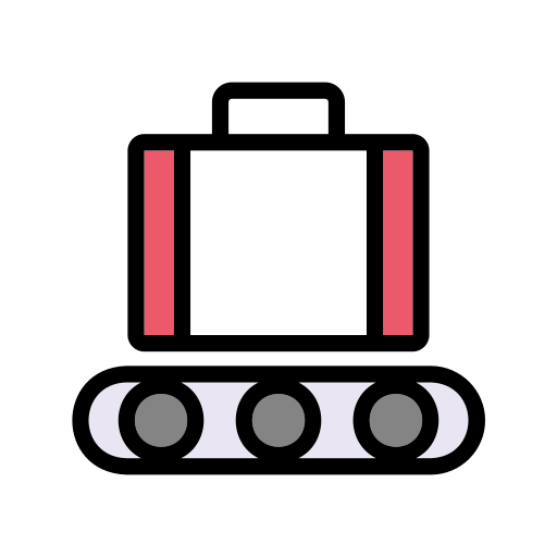 Conveyor belt Generic color lineal-color icon