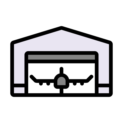 hangar Generic color lineal-color icono