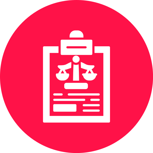 Lawsuit Generic color fill icon