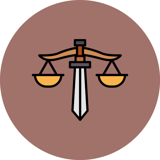 giustizia Generic color lineal-color icona